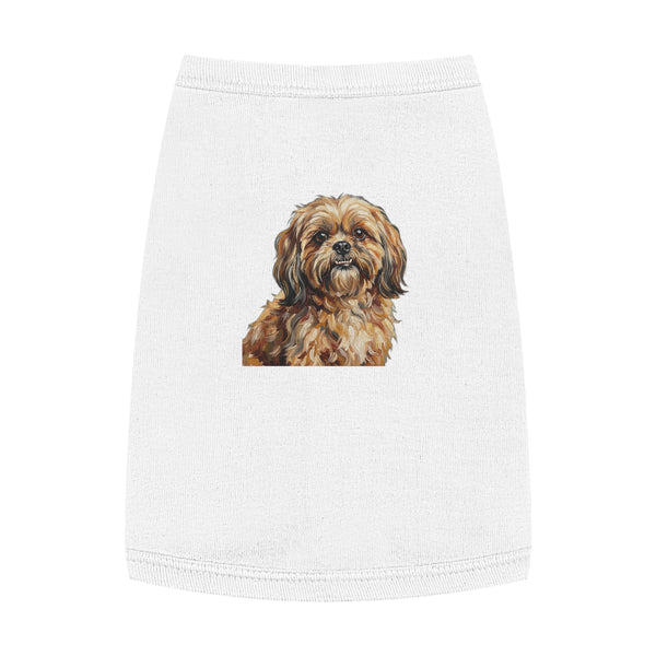 Shih Tzu Dog Shirt | Painterly Pet Tee | Matching Dog & Owner Set | Shih Tzu Lover Gift | Cute Dog Apparel