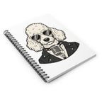 Stage Lights Poodle Spiral Notebook | Tritan