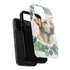 Labrador Retriever Watercolor Botanical Wreath Phone Case | Premium Dog Prints | Tritan — view 19 of 28