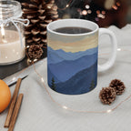 Acrylic Gallery Print Cane Corso - Mountain Overlook | Ceramic Mug 11oz