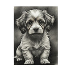 Havanese Charcoal Portrait Canvas Wall Art | Dog Lover Gift | Pet Art Print | Unique Home Decor for Dog Owners