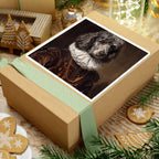 Poodle Renaissance Royal Portrait Sticker, Dog Portrait Vinyl Decal, Kiss-Cut Sticker, Poodle Lover Gift