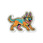 German Shepherd Pocket Pack — 3 Art Styles | Sticker + Magnet + Keychain