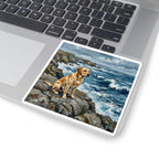 Acrylic Gallery Print Labrador Retriever - Coastal Cliffside | Kiss-Cut Stickers — view 7 of 12
