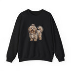 Havanese Sweatshirt | Painterly Dog Art Crewneck | Havanese Mom Gift | Cozy Pullover for Dog Lovers | Pet Portrait Apparel — primary view