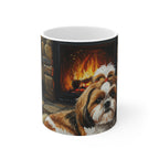 Acrylic Shih Tzu - Winter Hearth | Ceramic Mug 11oz