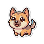 Chibi German Shepherd Magnet | Tritan