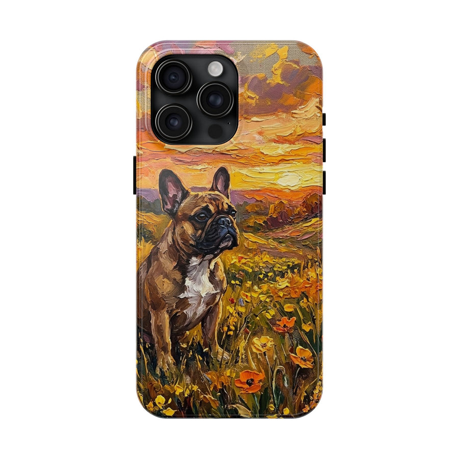 French Bulldog Acrylic Gallery Print Sunset Prairie Phone Case | Premium Dog Prints | Tritan — view 7 of 24