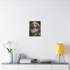 Havanese Renaissance Royal Portrait Canvas Wall Art, Regal Dog Painting, Havanese Lover Gift, Stretched Canvas