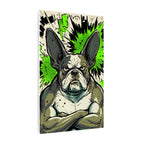 The Bossy Frenchie - V6 Extreme Comic Edition Canvas