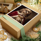 Shih Tzu Kings & Queens Royal Portrait Sticker, Dog Portrait Vinyl Decal, Kiss-Cut Sticker, Shih Tzu Lover Gift