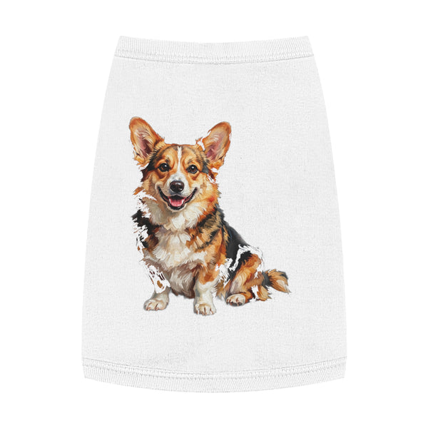 Pembroke Welsh Corgi Dog Shirt | Painterly Pet Tee | Matching Dog & Owner Set | Corgi Lover Gift | Cute Dog Apparel