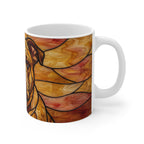 English Bulldog Low Poly Warm Jewel Ceramic Mug 11oz | Dog Lover Gift