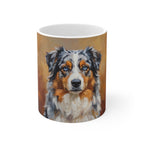Australian Shepherd Acrylic ceramic mug by Tritan, front