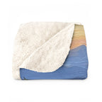 Australian Shepherd Acrylic sherpa blanket by Tritan, folded