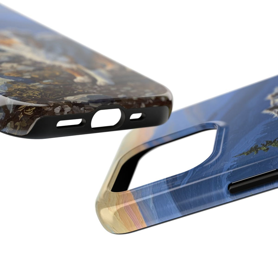 Australian Shepherd Acrylic tough phone case by Tritan, side