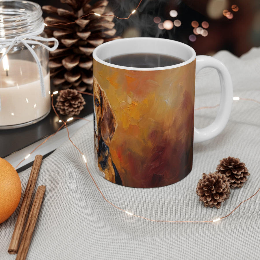 Beagle Acrylic ceramic mug by Tritan, context