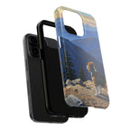 Beagle Acrylic tough phone case by Tritan, two-piece layers