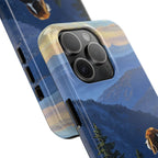 Beagle Acrylic tough phone case by Tritan, close-up