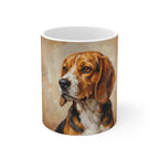 Beagle Acrylic ceramic mug by Tritan, front