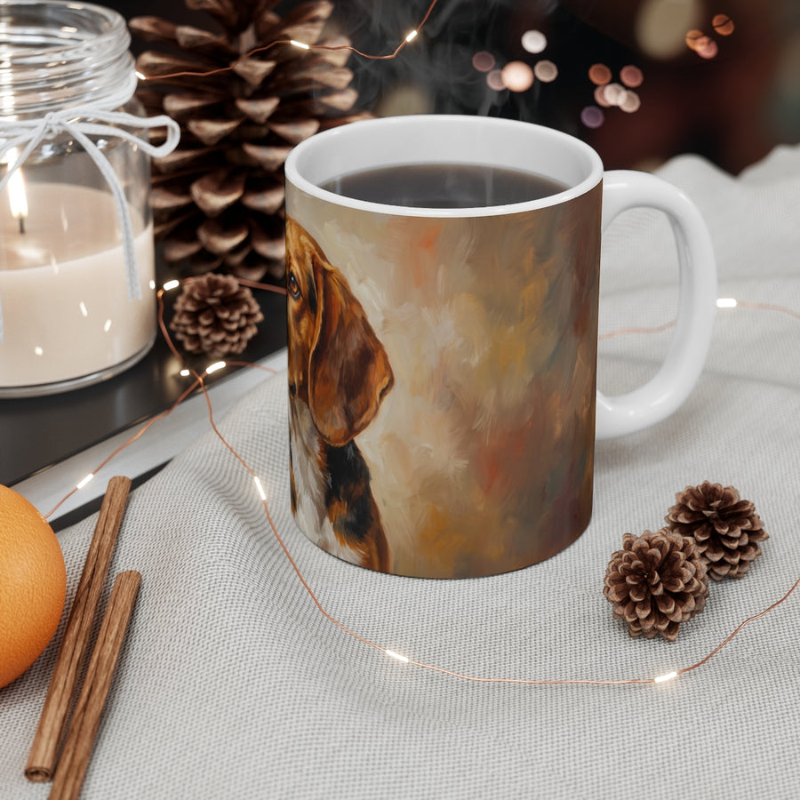 Beagle Acrylic ceramic mug by Tritan, context
