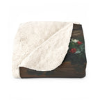 Beagle Acrylic sherpa blanket by Tritan, folded