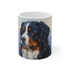 Bernese Mountain Dog Acrylic ceramic mug by Tritan, front