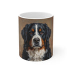 Bernese Mountain Dog Acrylic ceramic mug by Tritan, front
