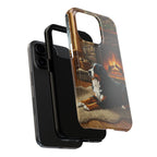 Bernese Mountain Dog Acrylic tough phone case by Tritan, two-piece layers