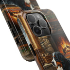 Bernese Mountain Dog Acrylic tough phone case by Tritan, close-up