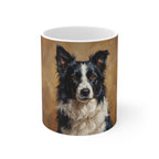 Border Collie Acrylic ceramic mug by Tritan, front