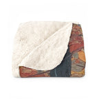 Boston Terrier Acrylic sherpa blanket by Tritan, folded