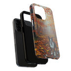 Boston Terrier Acrylic tough phone case by Tritan, two-piece layers