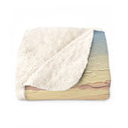 Boston Terrier Acrylic sherpa blanket by Tritan, folded
