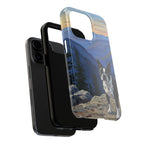 Boston Terrier Acrylic tough phone case by Tritan, two-piece layers