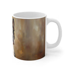 Boston Terrier Acrylic ceramic mug by Tritan, right handle