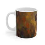Boxer Acrylic ceramic mug by Tritan, left handle