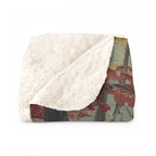 Boxer Acrylic sherpa blanket by Tritan, folded
