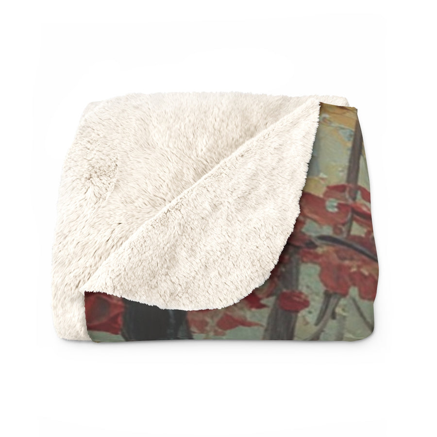 Acrylic Boxer - Autumn Woods | Sherpa Fleece Blanket