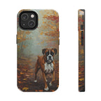 Boxer Acrylic tough phone case by Tritan, front and side