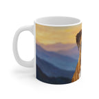 Boxer Acrylic ceramic mug by Tritan, left handle