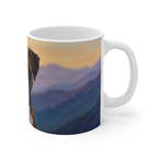 Boxer Acrylic ceramic mug by Tritan, right handle