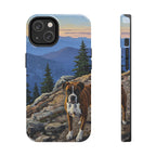 Boxer Acrylic tough phone case by Tritan, front and side