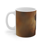 Boxer Acrylic ceramic mug by Tritan, left handle