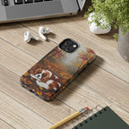 Cavalier King Charles Spaniel Acrylic tough phone case by Tritan, on a desk