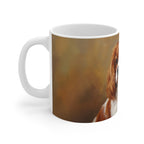Cavalier King Charles Spaniel Acrylic ceramic mug by Tritan, left handle