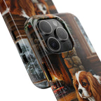 Cavalier King Charles Spaniel Acrylic tough phone case by Tritan, close-up