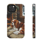 Cavalier King Charles Spaniel Acrylic tough phone case by Tritan, front and side