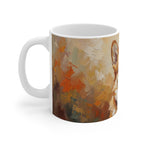 Corgi Acrylic ceramic mug by Tritan, left handle