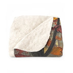 Corgi Acrylic sherpa blanket by Tritan, folded